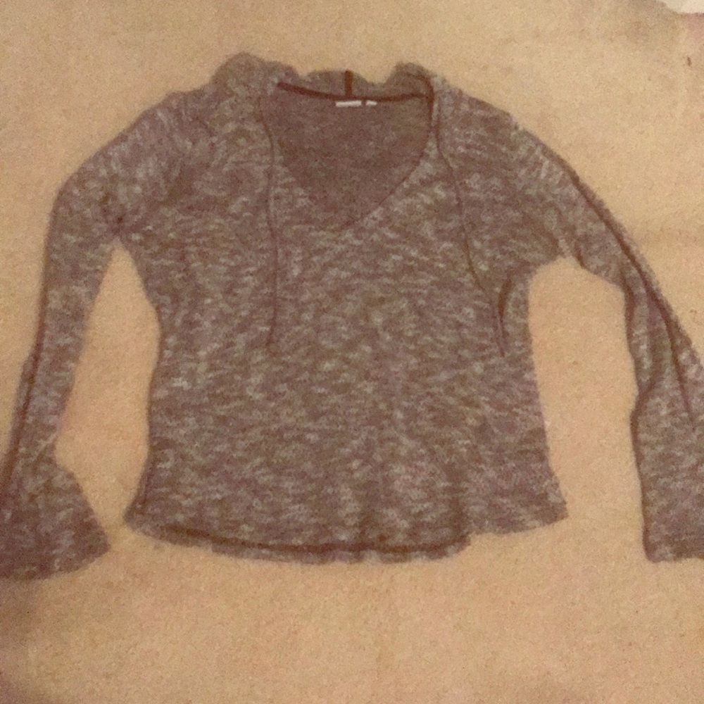 Mudd hooded long sleeve sweater